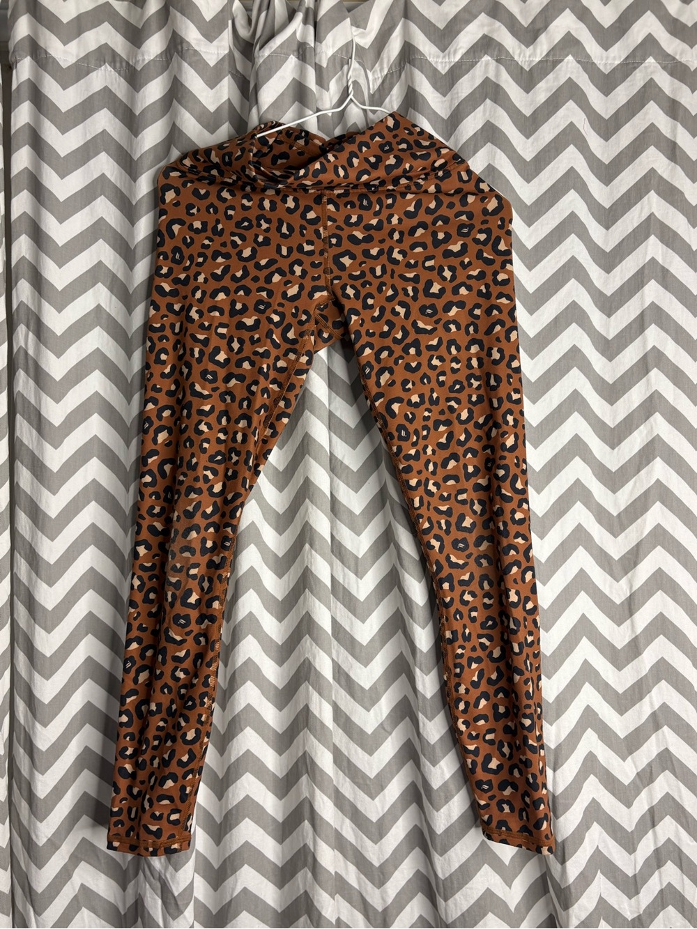 Fabletics Leopard Print High-Waist Leggings - Brown & Black